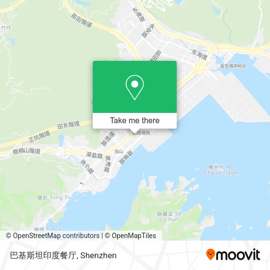 巴基斯坦印度餐厅 map