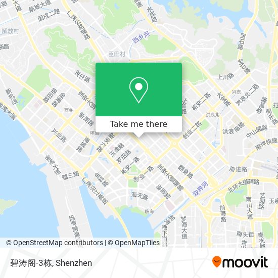 碧涛阁-3栋 map