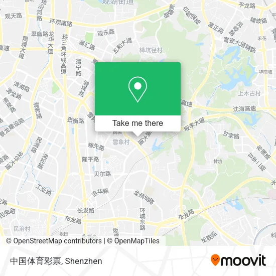 中国体育彩票 map