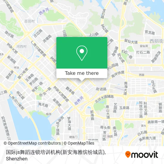 国际js舞蹈连锁培训机构(新安海雅缤纷城店) map