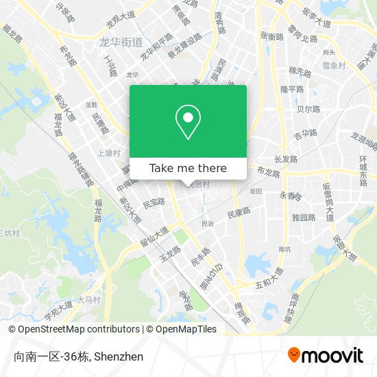 向南一区-36栋 map