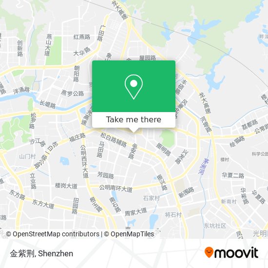 金紫荆 map
