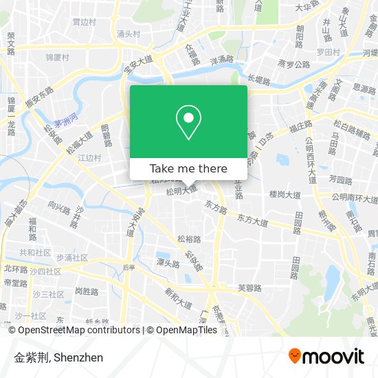 金紫荆 map