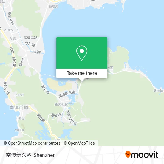 南澳新东路 map