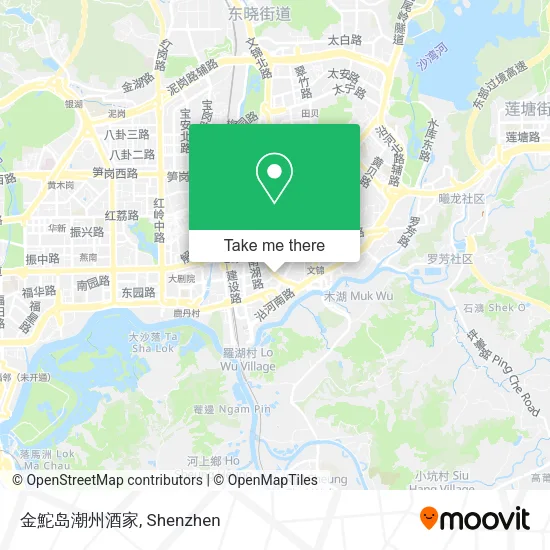 金鮀岛潮州酒家 map
