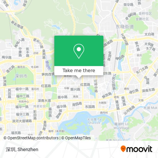深圳 map