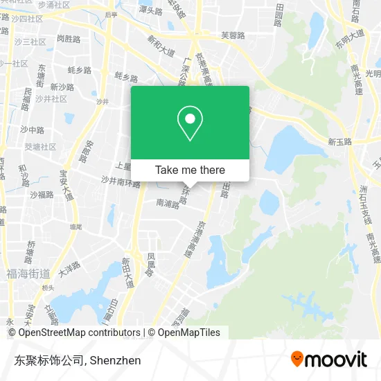 东聚标饰公司 map