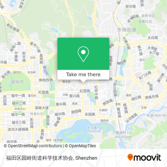 福田区园岭街道科学技术协会 map