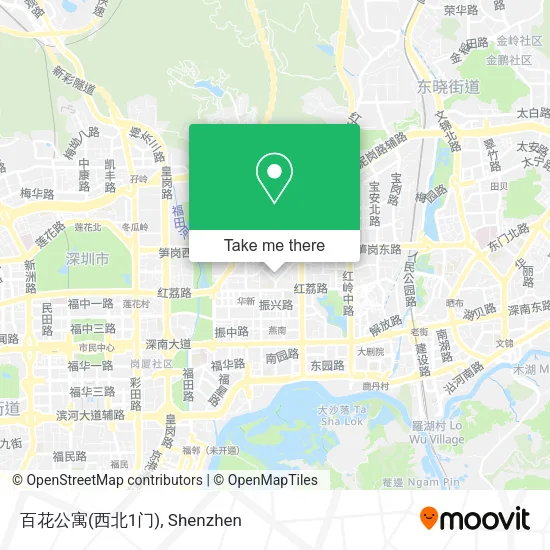 百花公寓(西北1门) map