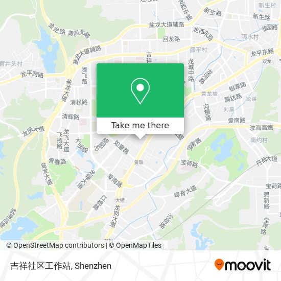 吉祥社区工作站 map
