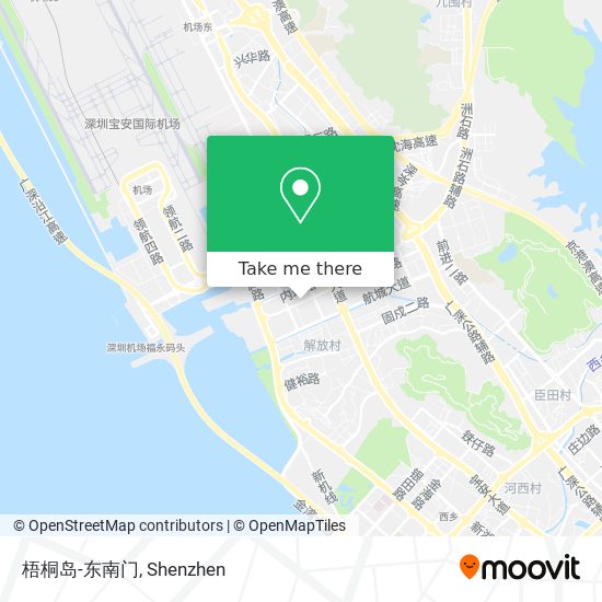 梧桐岛-东南门 map