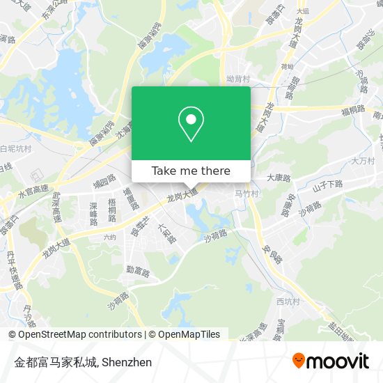 金都富马家私城 map