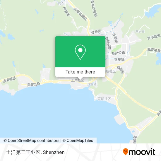 土洋第二工业区 map