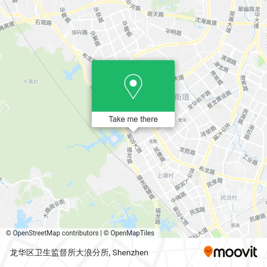 龙华区卫生监督所大浪分所 map