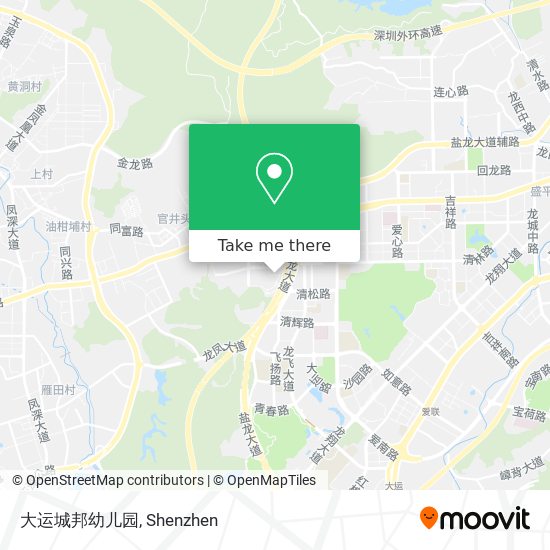 大运城邦幼儿园 map