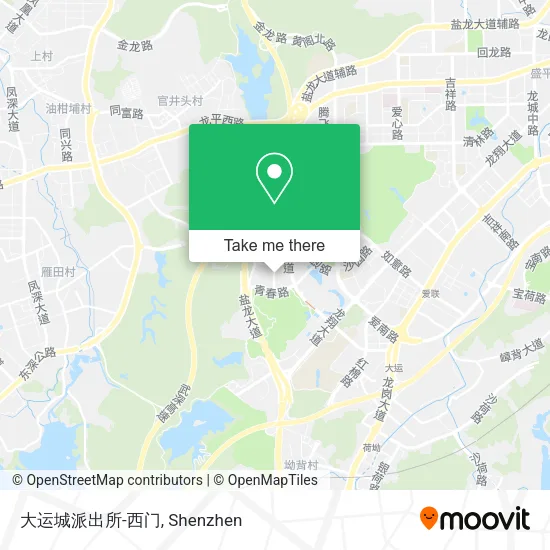 大运城派出所-西门 map