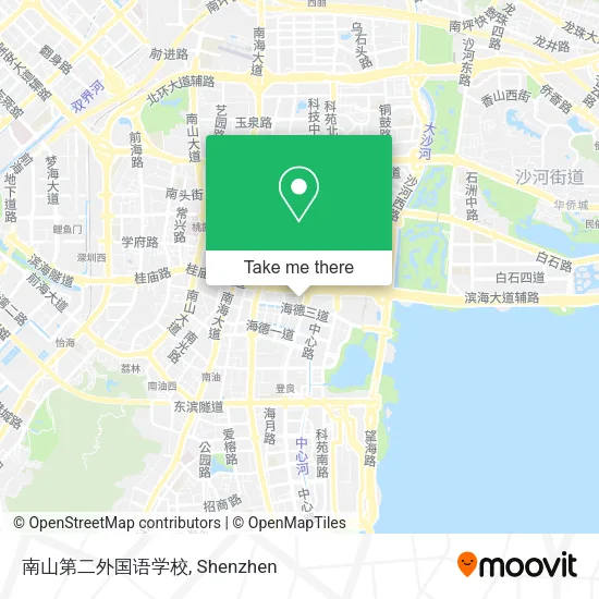 南山第二外国语学校 map