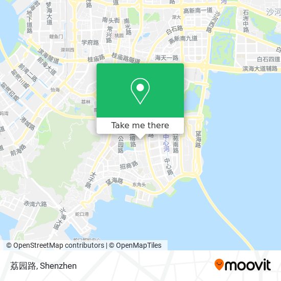 荔园路 map