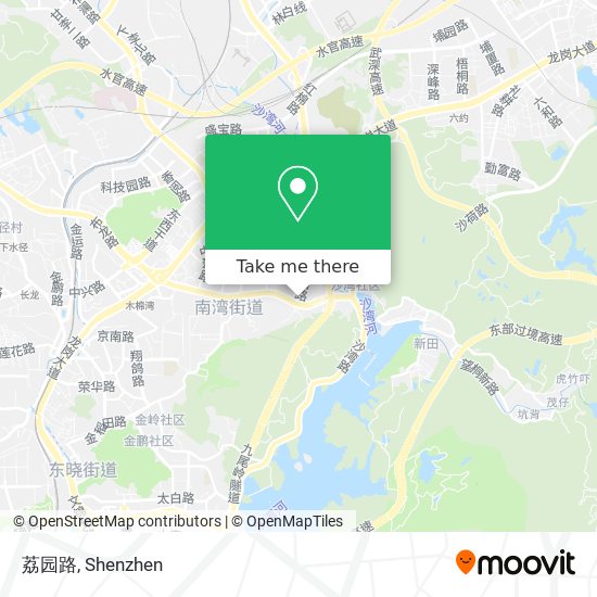荔园路 map