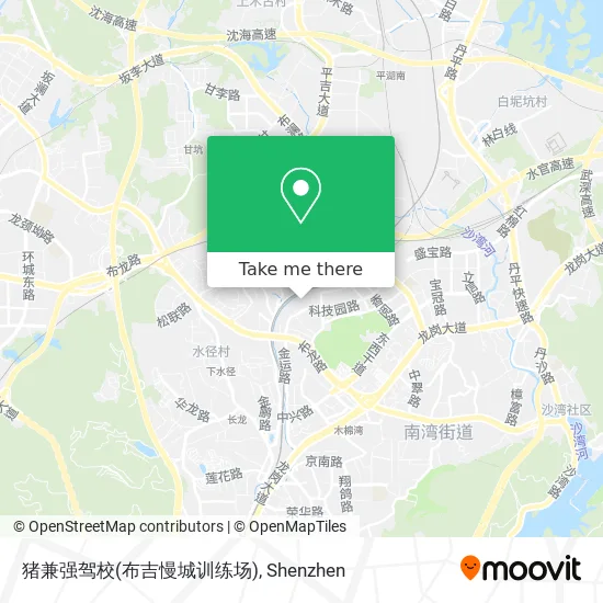 猪兼强驾校(布吉慢城训练场) map