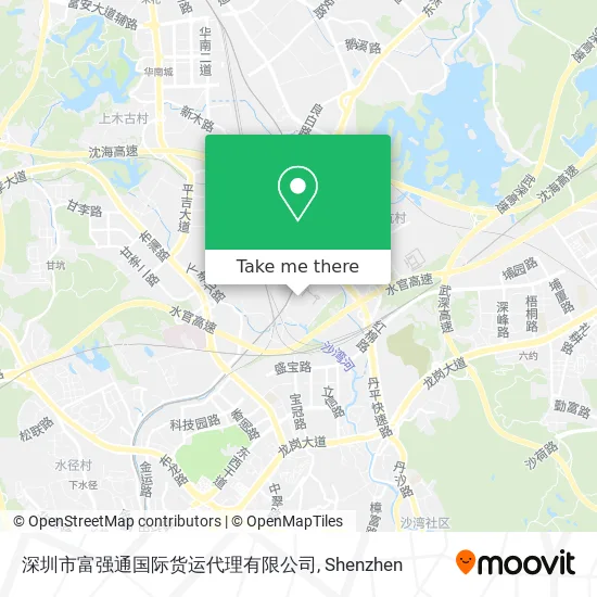 深圳市富强通国际货运代理有限公司 map