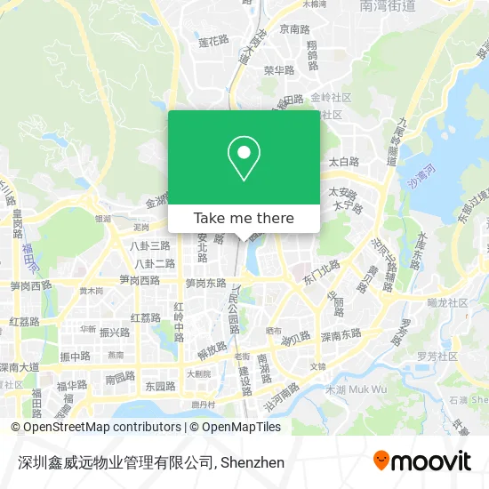 深圳鑫威远物业管理有限公司 map