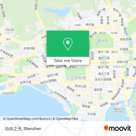 自由之光 map