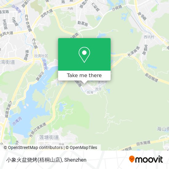 小象火盆烧烤(梧桐山店) map