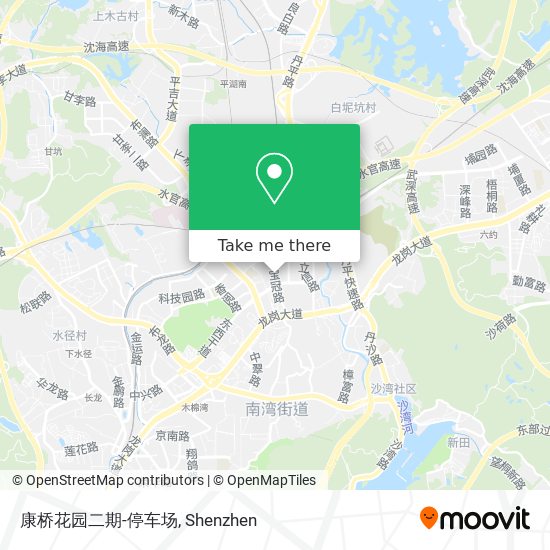 康桥花园二期-停车场 map
