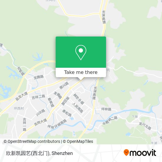 欣新凯园艺(西北门) map
