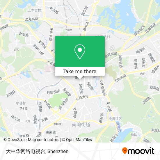 大中华网络电视台 map