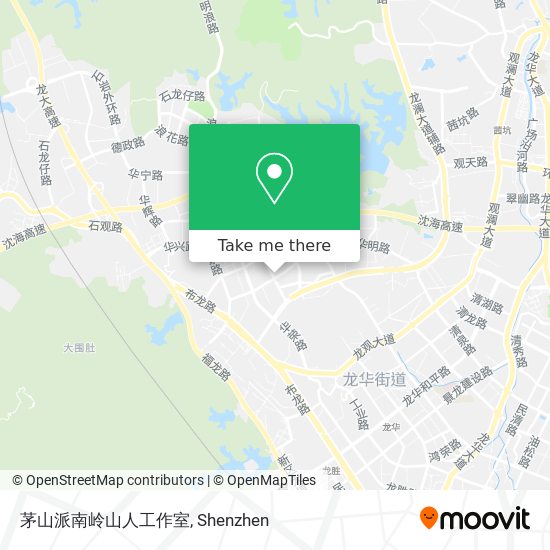 茅山派南岭山人工作室 map