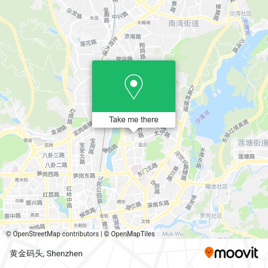 黄金码头 map