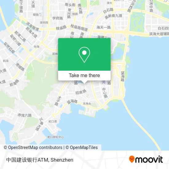 中国建设银行ATM map