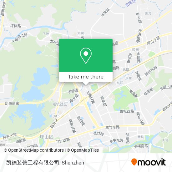 凯德装饰工程有限公司 map