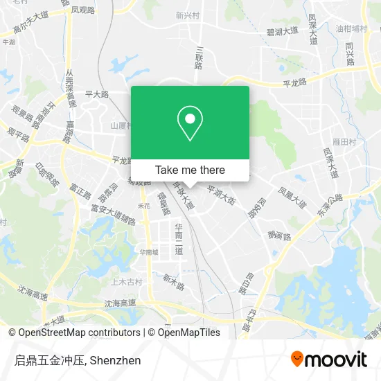 启鼎五金冲压 map