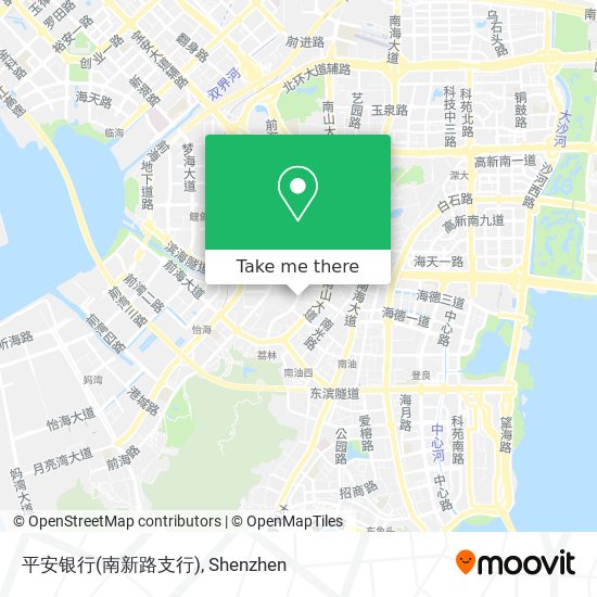 平安银行(南新路支行) map