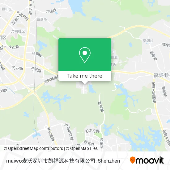 maiwo麦沃深圳市凯祥源科技有限公司 map