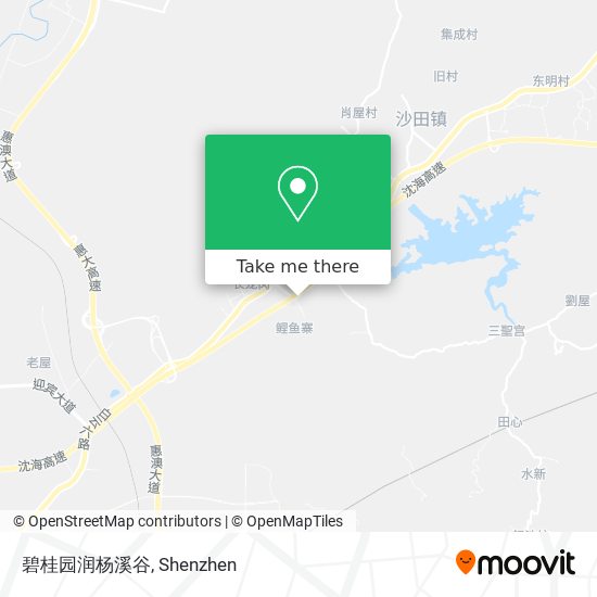 碧桂园润杨溪谷 map