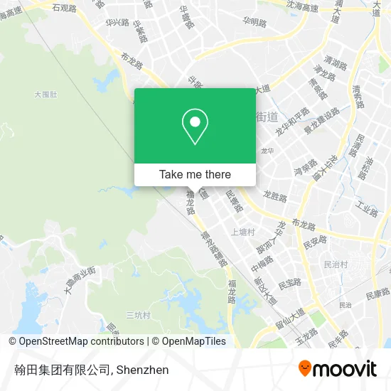 翰田集团有限公司 map