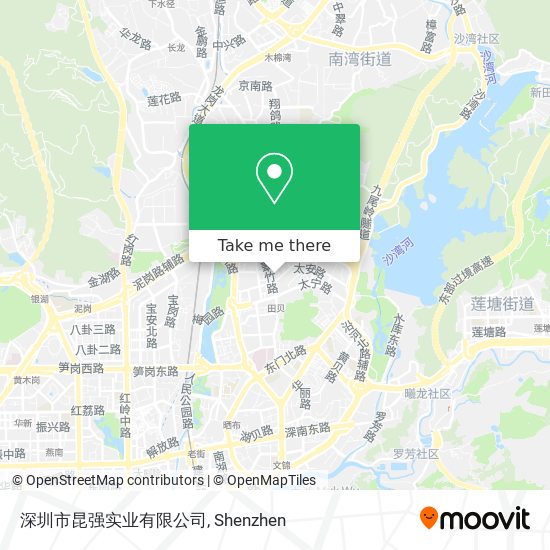 深圳市昆强实业有限公司 map