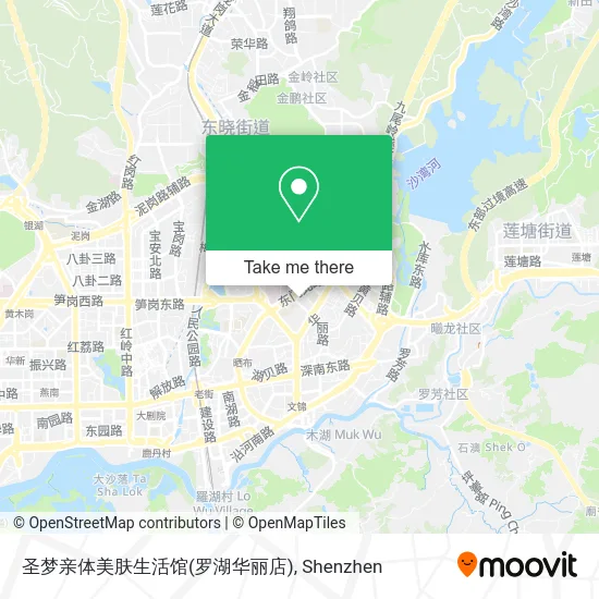圣梦亲体美肤生活馆(罗湖华丽店) map