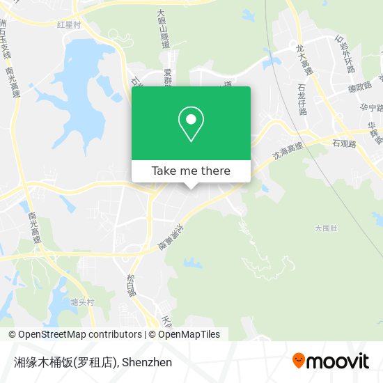 湘缘木桶饭(罗租店) map
