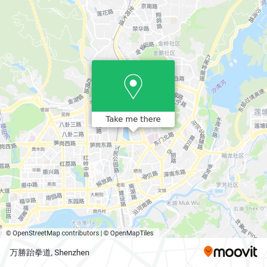 万勝跆拳道 map