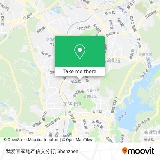 我爱宜家地产信义分行 map
