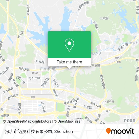 深圳市迈测科技有限公司 map