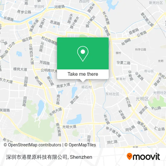 深圳市港星原科技有限公司 map