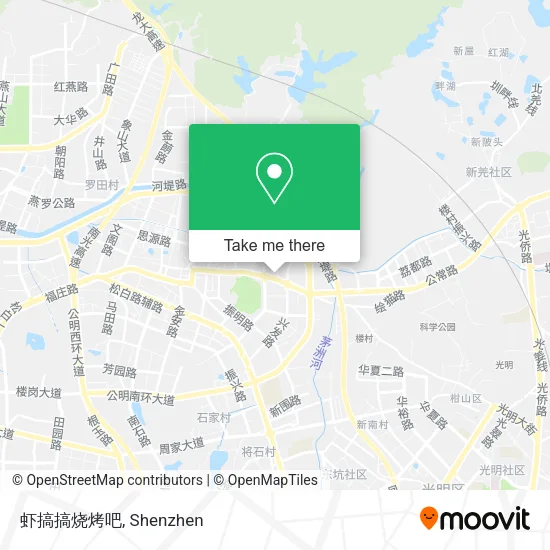 虾搞搞烧烤吧 map