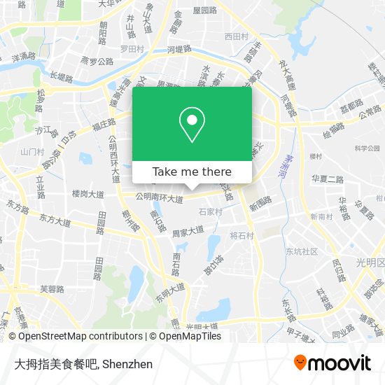 大拇指美食餐吧 map