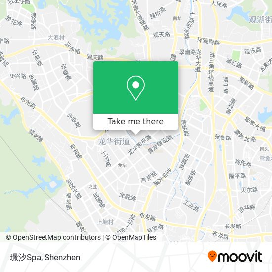 璟汐Spa map